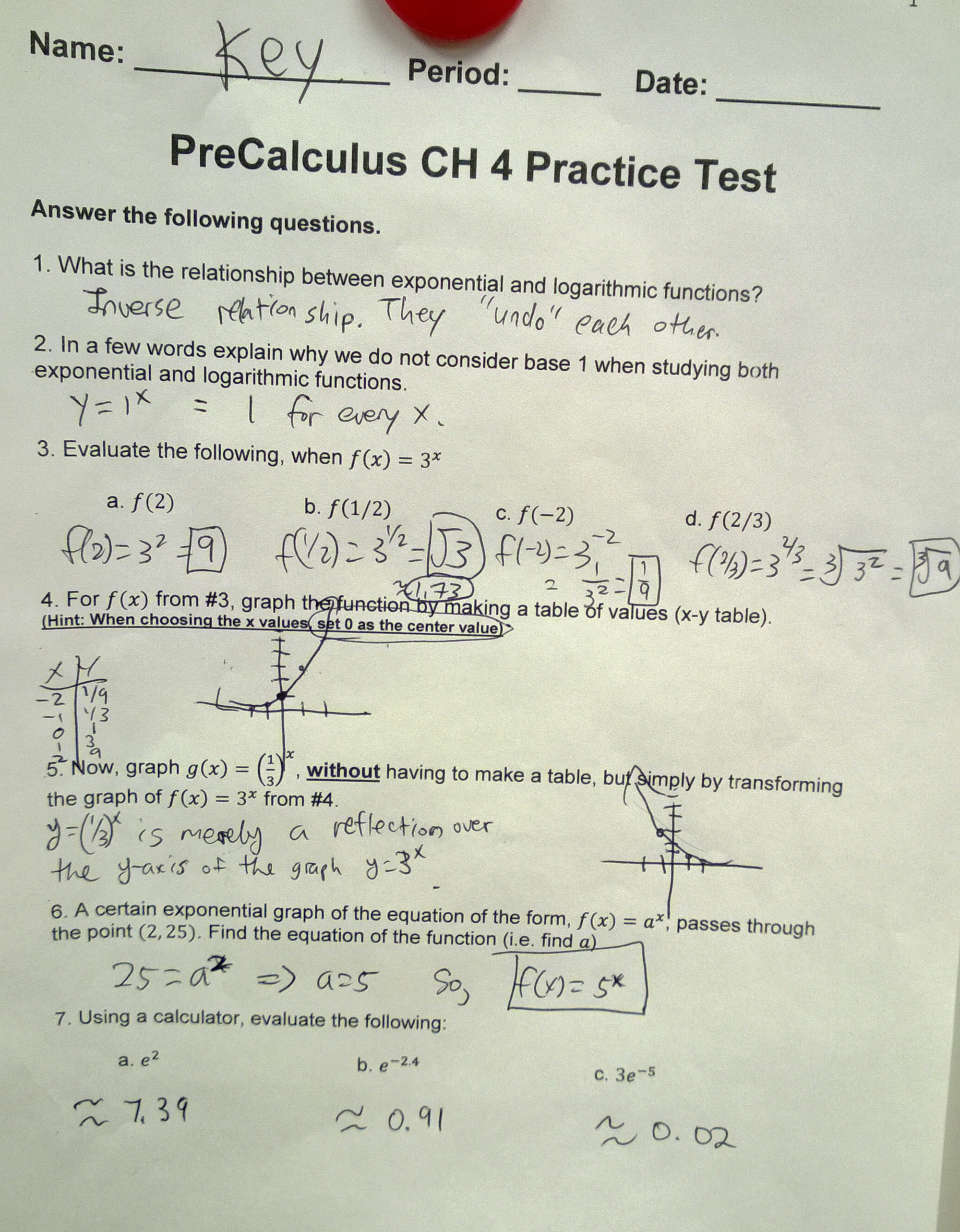 precalculus homework answers